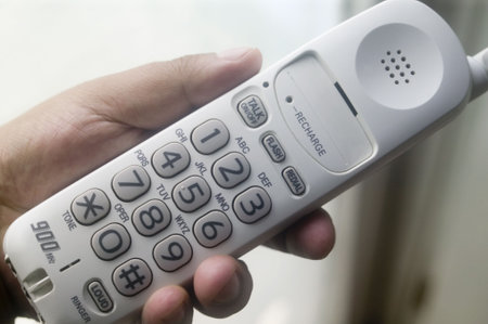 White phone