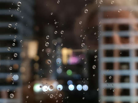 Image of water rain drops.の写真素材