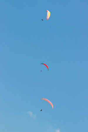Paragliding in Olu Deniz, Fethiye, Mugla, Turkey