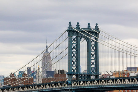 New York Old Bridgeの写真素材