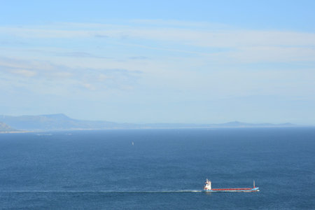 Boats on Cape Finisterre. The Romans thought that this was the westernmost point on earth, and...