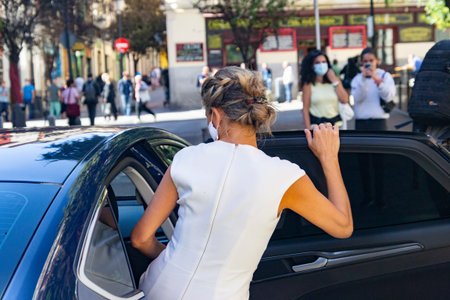 MADRID, SPAIN - SEPTEMBER 21, 2021. Yolanda DÃ­az PÃ©rez, Minister of Labor and Social Economy...