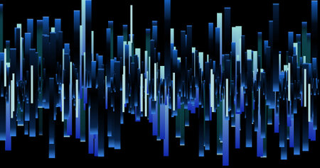 Background. Abstract futuristic digital matrix background. Abstract speed background. Centric motion...