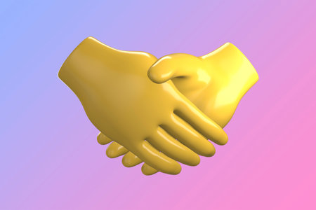 Emoji. emoticons. 3D rendering of emoji isolated on a gradient background. Space to write....