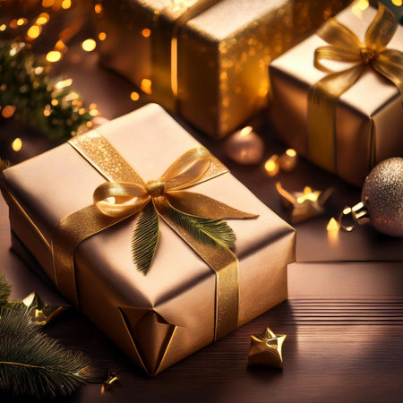 Christmas gifts. 2024. Christmas or New Year's Sale design template. Gift boxes under a Christmas tree. Christmas and New Year holidays interior. Christmas and new year 2024の写真素材