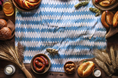 Oktoberfest. 2024. Background for Oktoberfest. Oktoberfest, Munich, Germany.の写真素材