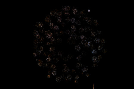 Abstract fractal. Fractal art background for creative design. Decoration for wallpaper, desktop, poster, cover booklet. Print for clothes, t-shirt. Creative illustration for designの写真素材