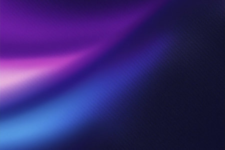 Background. Dark purple blue black abstract grainy background, glowing vibrant color gradient shape, noise texture poster header banner cover design. Background for soccer Championの写真素材
