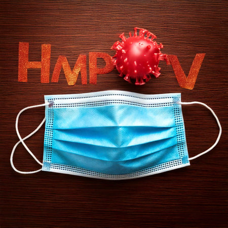 Virus 3d rendering. Medical concept. Flu. Hemorrhagic fever. Pandemic. Children.の写真素材
