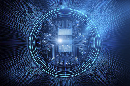 Artificial intelligence project. Billions of dollars of investment.の写真素材