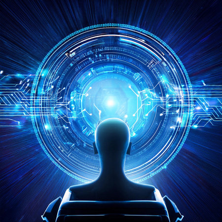 Artificial intelligence project. Billions of dollars of investment.の写真素材