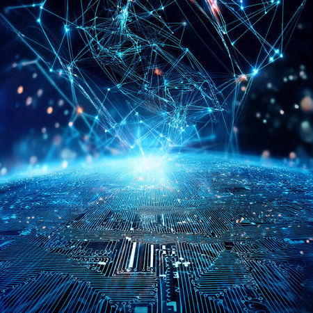 Artificial intelligence project. Billions of dollars of investment.の写真素材