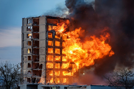 Israel and Iran clash in a conflict affecting civilians in Tel Aviv and Herzliya, with destroyed...