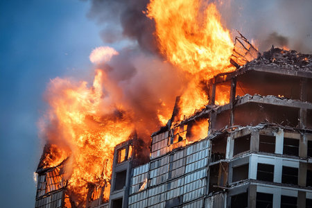 Israel and Iran clash in a conflict affecting civilians in Tel Aviv and Herzliya, with destroyed...