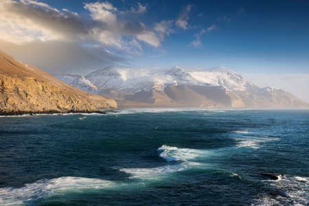 Iran Threatens to Close Strait of Hormuz: Global Crisis Looms. Iran considers closing Strait of Hormuz, impacting global trade. War in the Middle East. Iran. Israel. USA. 2025の写真素材