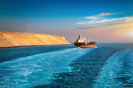 Iran Threatens to Close Strait of Hormuz: Global Crisis Looms. Iran considers closing Strait of Hormuz, impacting global trade. War in the Middle East. Iran. Israel. USA. 2025の写真素材