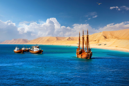 Iran Threatens to Close Strait of Hormuz: Global Crisis Looms. Iran considers closing Strait of Hormuz, impacting global trade. War in the Middle East. Iran. Israel. USA. 2025の写真素材