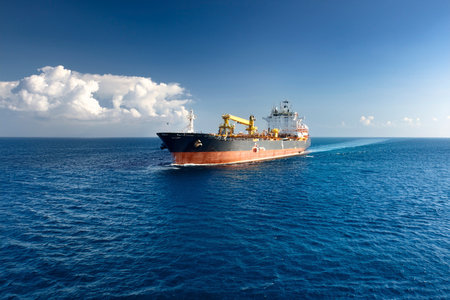 Iran Threatens to Close Strait of Hormuz: Global Crisis Looms. Iran considers closing Strait of Hormuz, impacting global trade. War in the Middle East. Iran. Israel. USA. 2025の写真素材