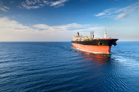 Iran Threatens to Close Strait of Hormuz: Global Crisis Looms. Iran considers closing Strait of Hormuz, impacting global trade. War in the Middle East. Iran. Israel. USA. 2025の写真素材