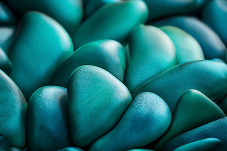 Explore Transformative Teal, a blue-green hue symbolizing nature & eco-responsibility. Code: 008080の写真素材