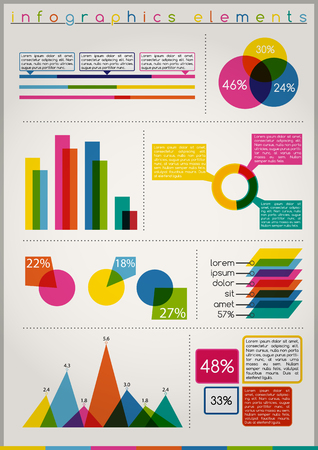 Set Elements of Infographics     のイラスト素材