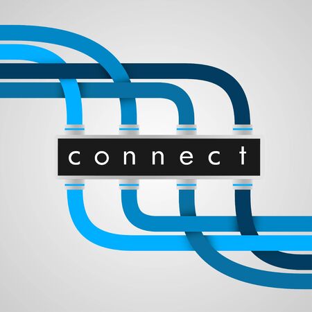 Connect   EPS10 Vectorのイラスト素材