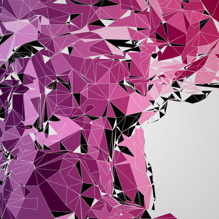 Abstract shapes background のイラスト素材