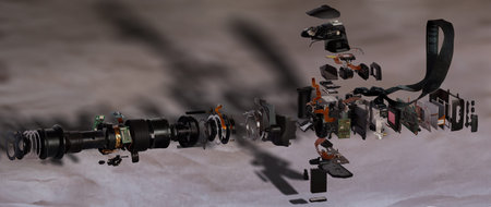 DSLR explode view