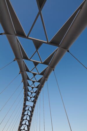 Humber river bridge, Toronto, Canadaの写真素材