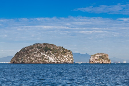 Los Arcos view from Mismaloya, near Puerto Vallarta, Mexicoの写真素材