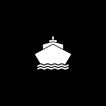 Boat logo template icon designのイラスト素材