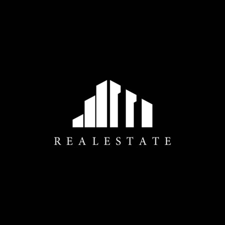 Real estate logo icon designのイラスト素材