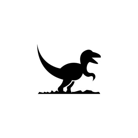 Dinosaurs logo template vector icon designのイラスト素材
