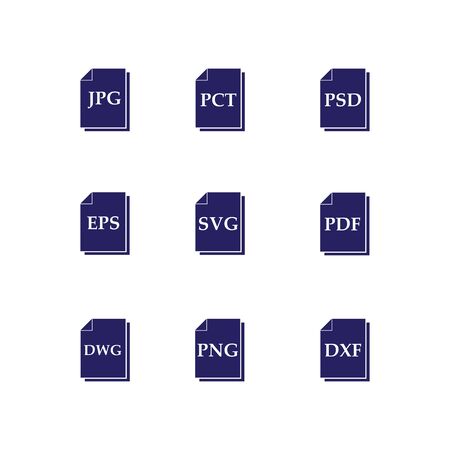 File  template vector icon designのイラスト素材