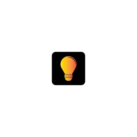 Lamp logo template icon designのイラスト素材