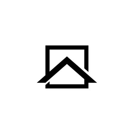 Real estate logo icon designのイラスト素材