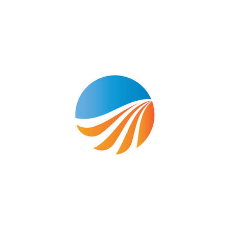 Wing logo template vector icon designのイラスト素材