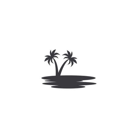 Ocean logo vector icon designのイラスト素材