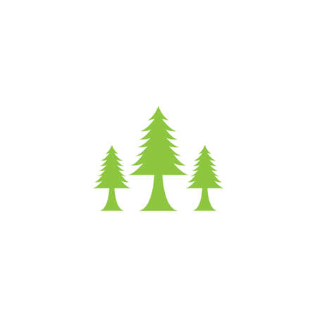pine logo template icon designのイラスト素材
