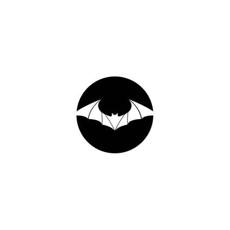 Bat logo template vector icon designのイラスト素材