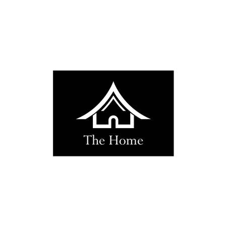 Real estate logo icon designのイラスト素材