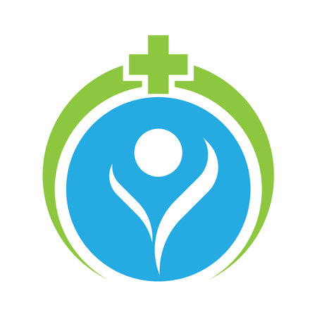 Medical cross logo template vector icon designのイラスト素材