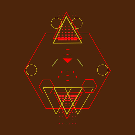 Sacred Geometryのイラスト素材