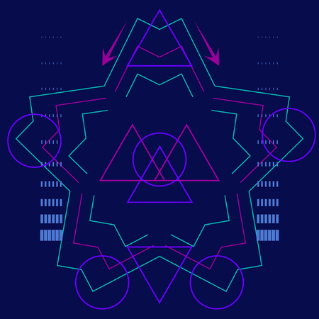 Sacred Geometryのイラスト素材