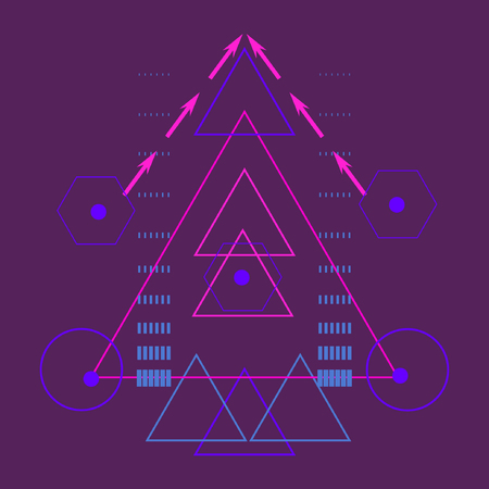 Sacred Geometryのイラスト素材