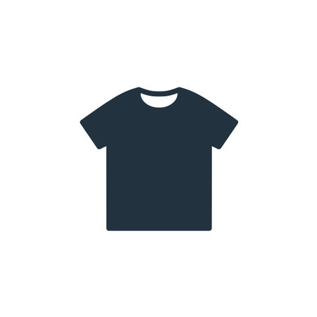 T-shirt icon in trendy flat style isolated on white background. Flat vector related icons for web and mobile applications.のイラスト素材