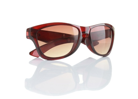 sunglasses isolated on a white backgroundの写真素材