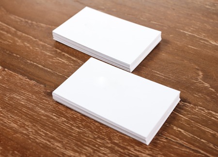 business card mock up for branding identityの写真素材