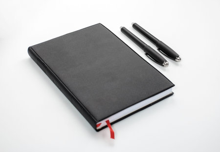 notebook for corporate identity template