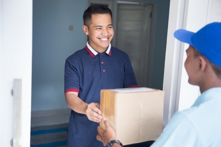 home delivery serviceの写真素材